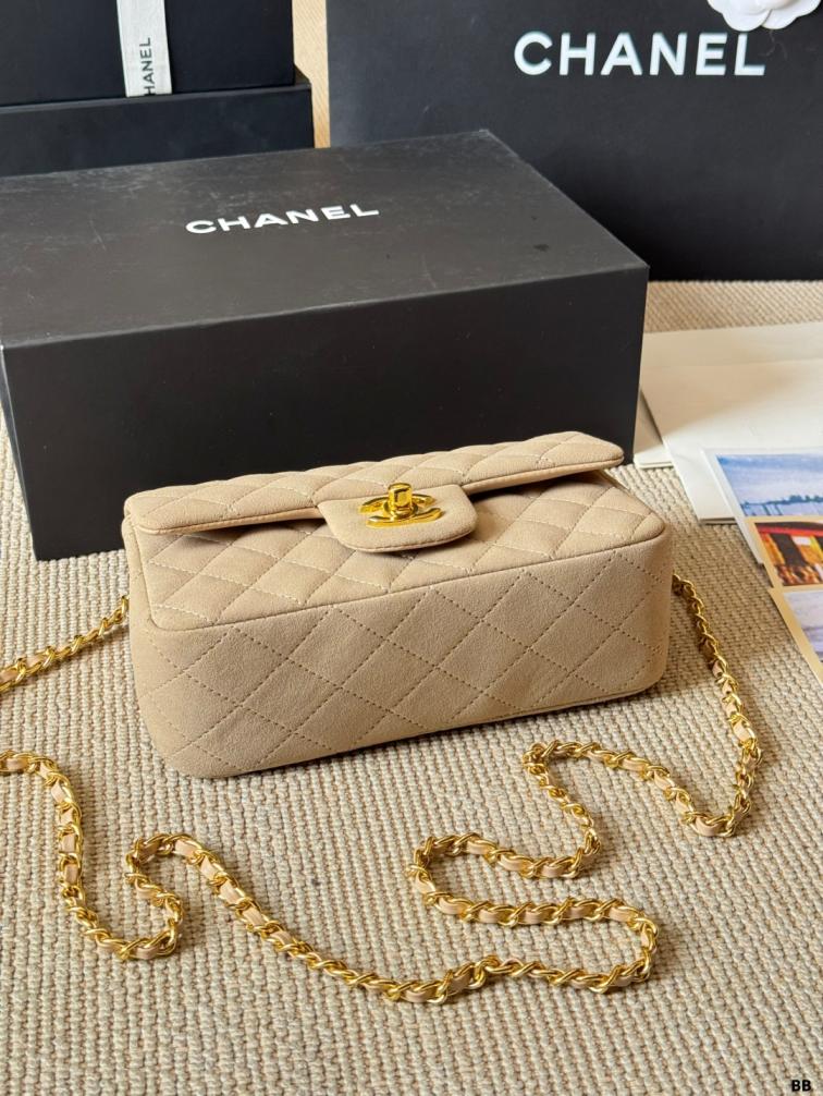 Chanel chamois new CC CF bag 139064