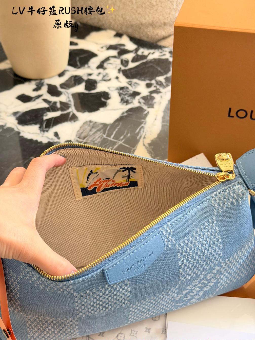 LV RUSH Denim Bag 139093