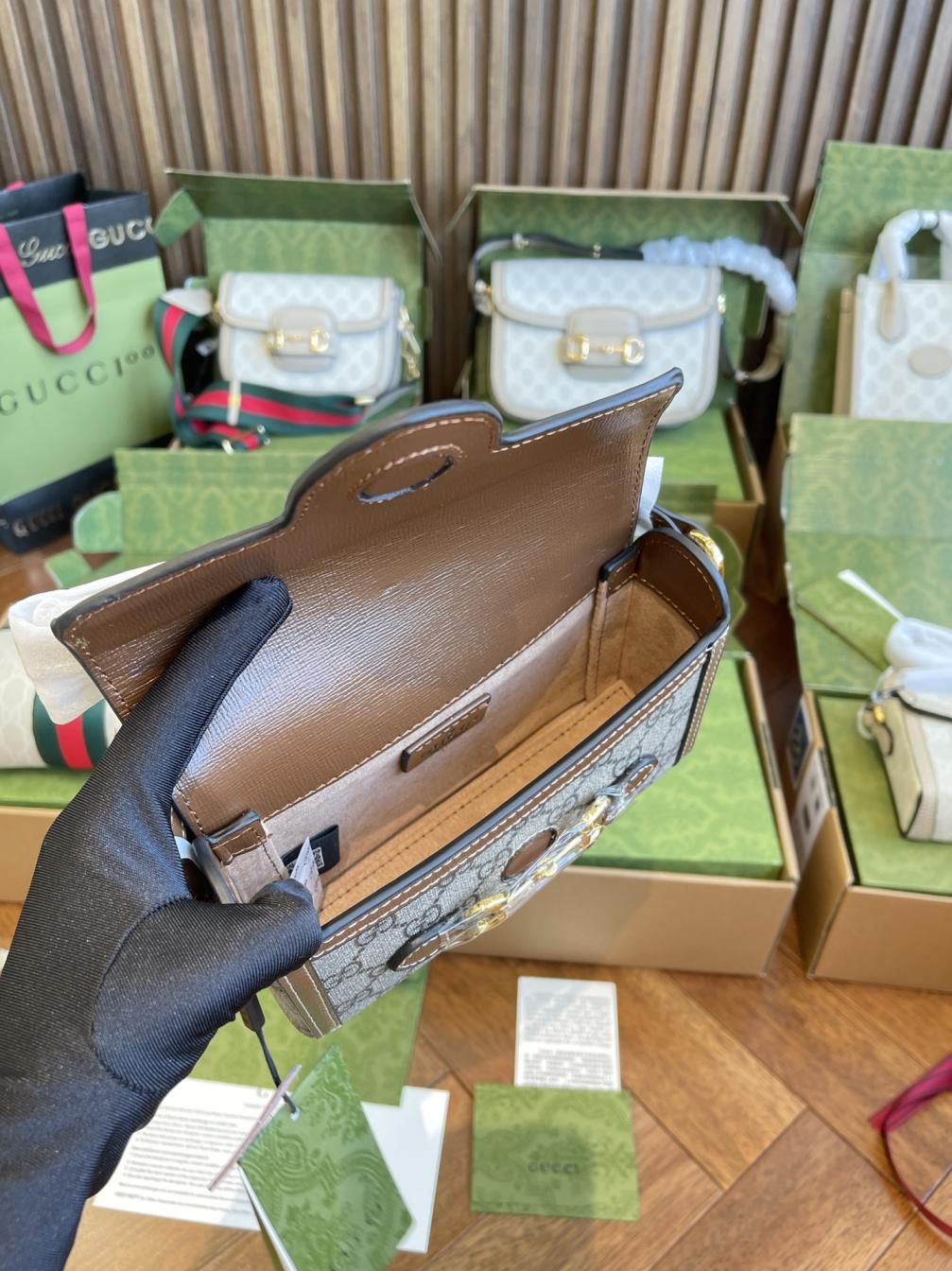 Gucci 1955 GG Supreme mini handbag 131585