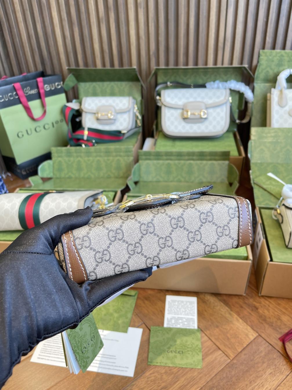 Gucci 1955 GG Supreme mini handbag 131585