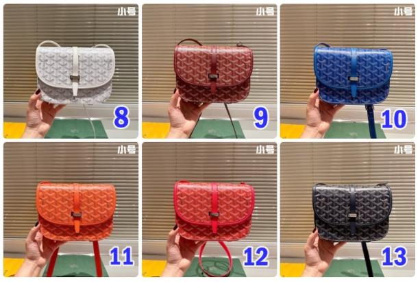 28cm Goyard Belvedere bag 133809