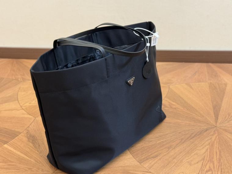 Prada large shopping tote bag