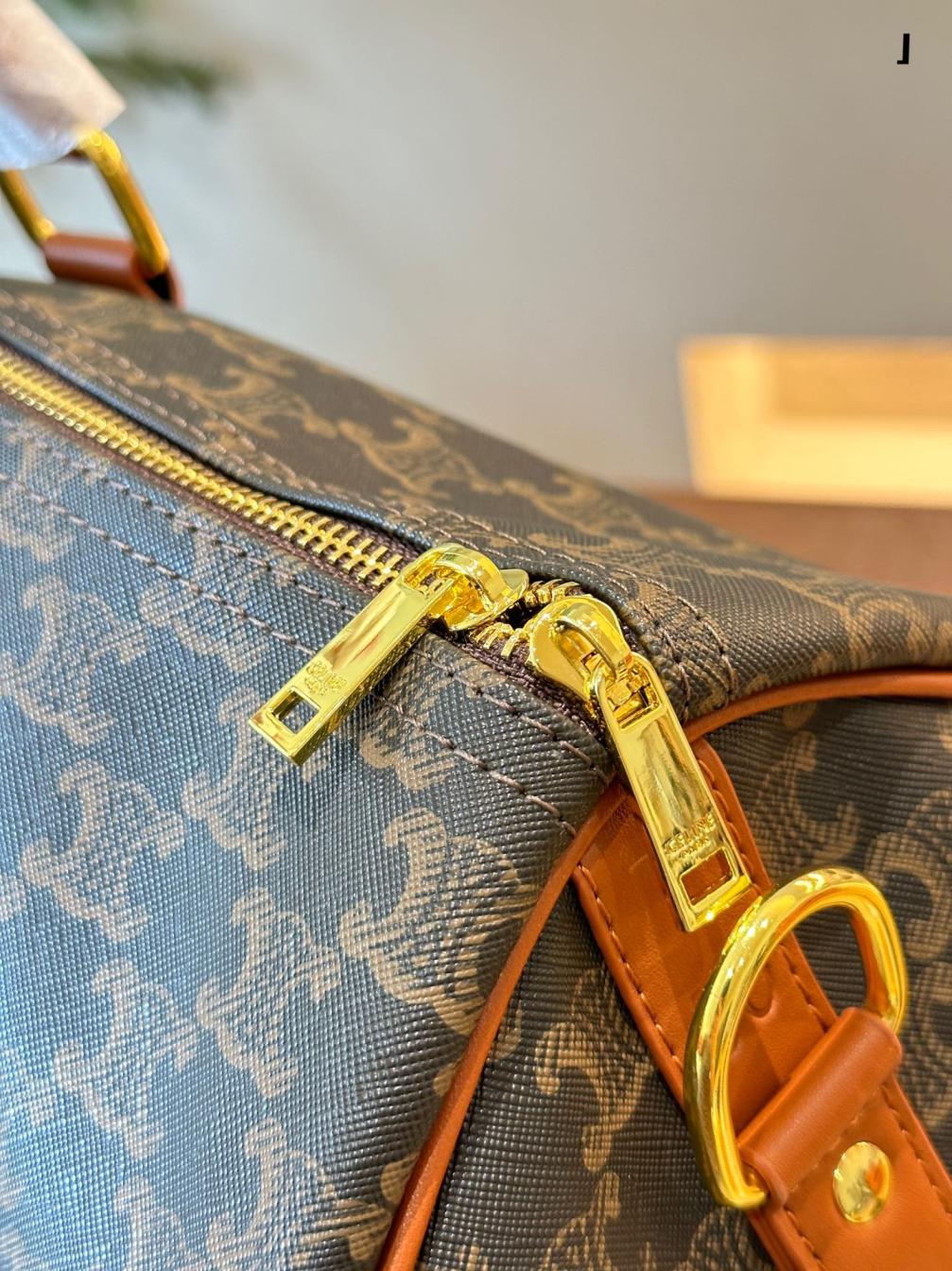 CELINE  triomphe travel bag