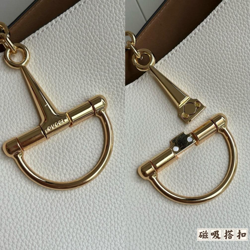 Gucci handbag SOFTBIT white