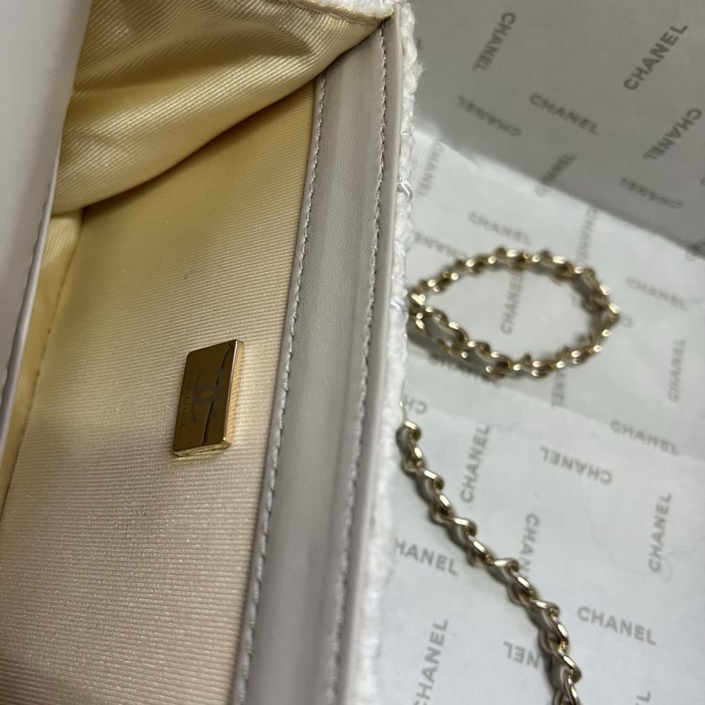 Chanel Flap Pearl handle chain bag