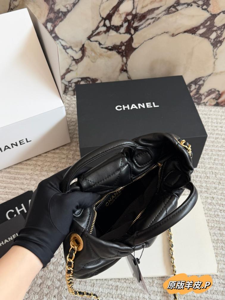 Chanel 25c bag butterfly for women ladies black