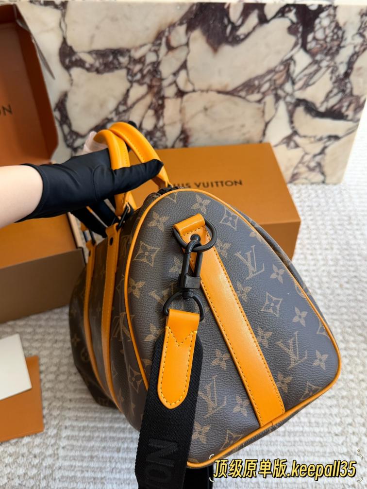 LV keepall35 bag Monogram Orange